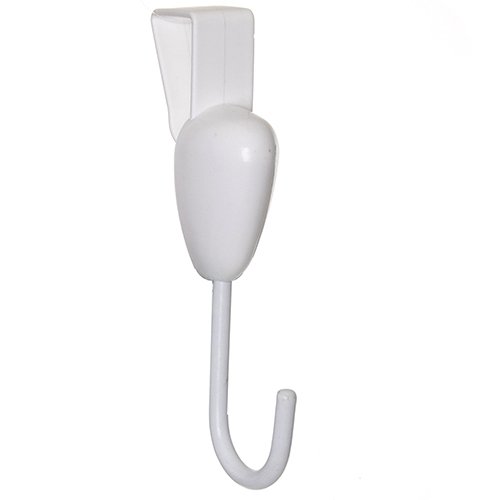 GANCHO PARA REPASADOR SIMPLE BLANCO (13234-1-1)