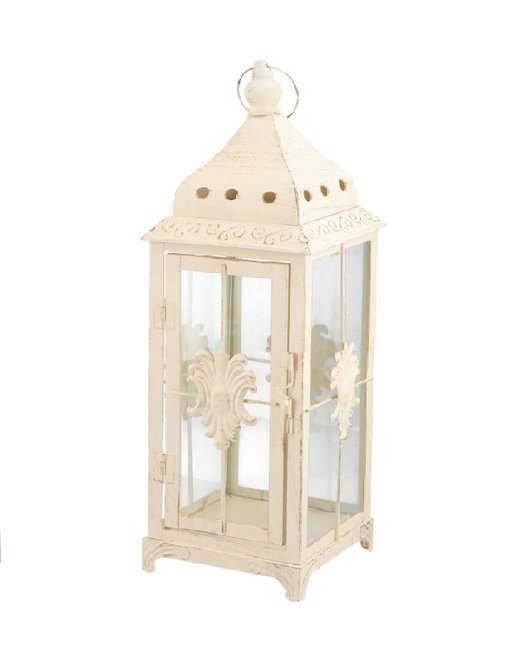 FAROL METAL PATINADO 14*14*41 CM (210706/1)